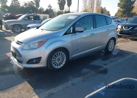 2013 Ford C-Max Hybrid Sel from USA, damaged, VIN 1FADP5BU0DL539304